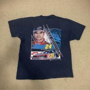 Vintage Winner’s Circle Jeff Gordon #24 NASCAR Racing Blue T-Shirt Men’s Large